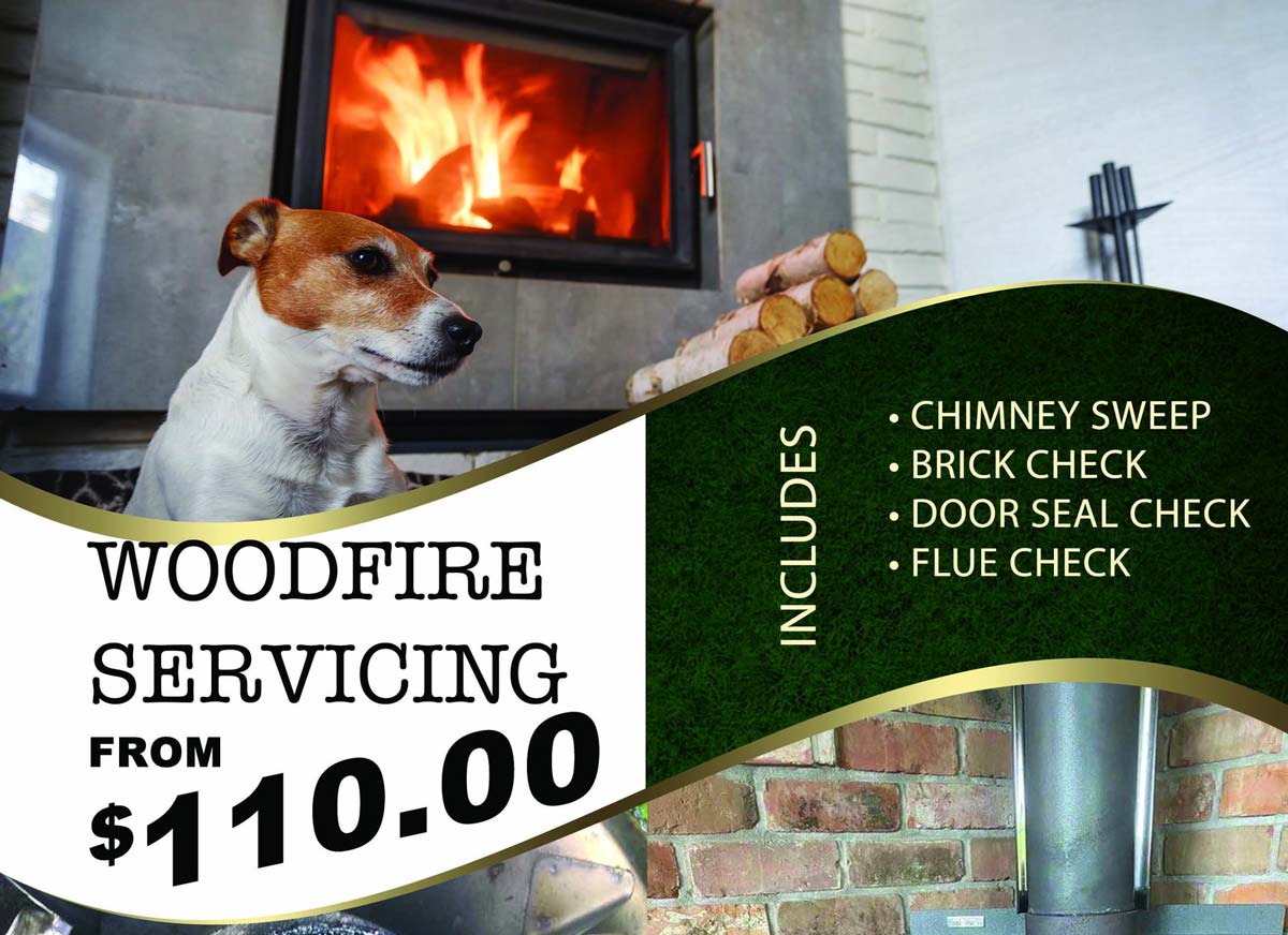 Wood fire burner service and chimney clean new plymouth